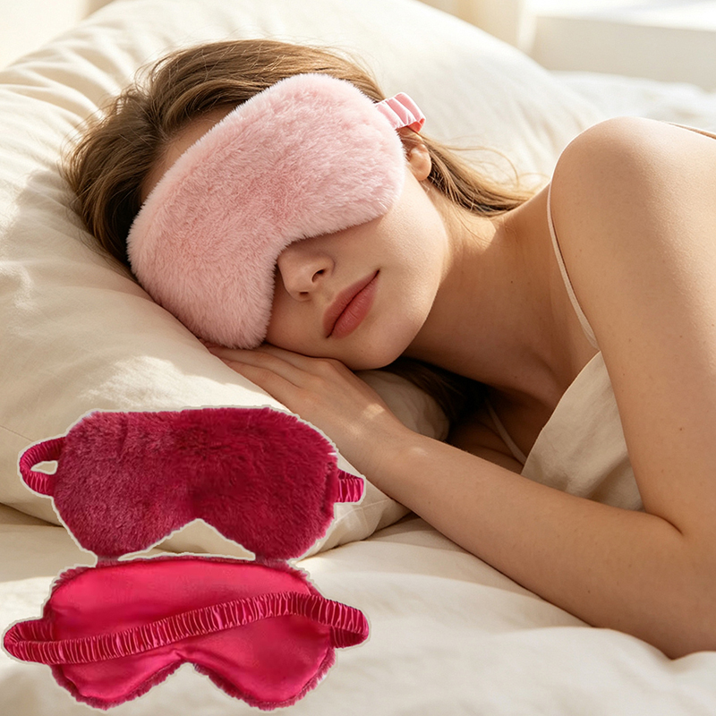Health & Wellness Events - Sleeping Mask Sleeping Blindfold Soft Plush