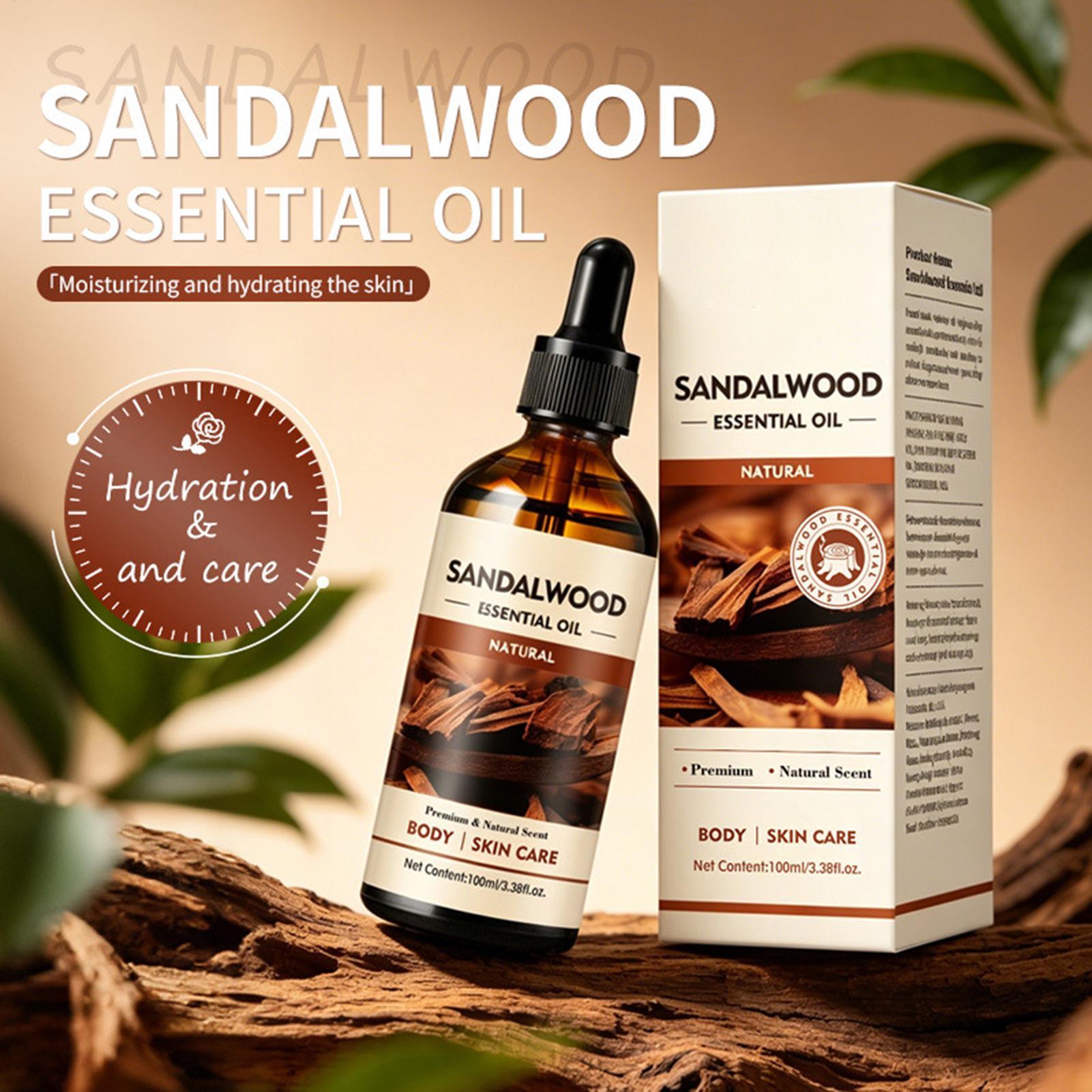Aromatherapy Diffuser - Sandalwood Fragrance Oil 100ml Natural Aromatherapy