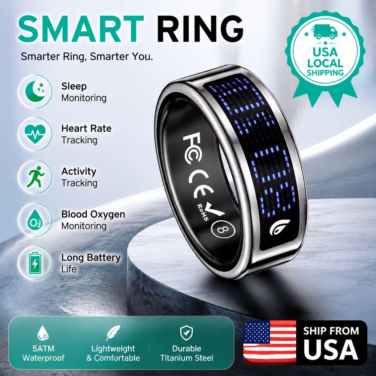Health Wellness Activities - 2026 New Health Smart Ring Heart