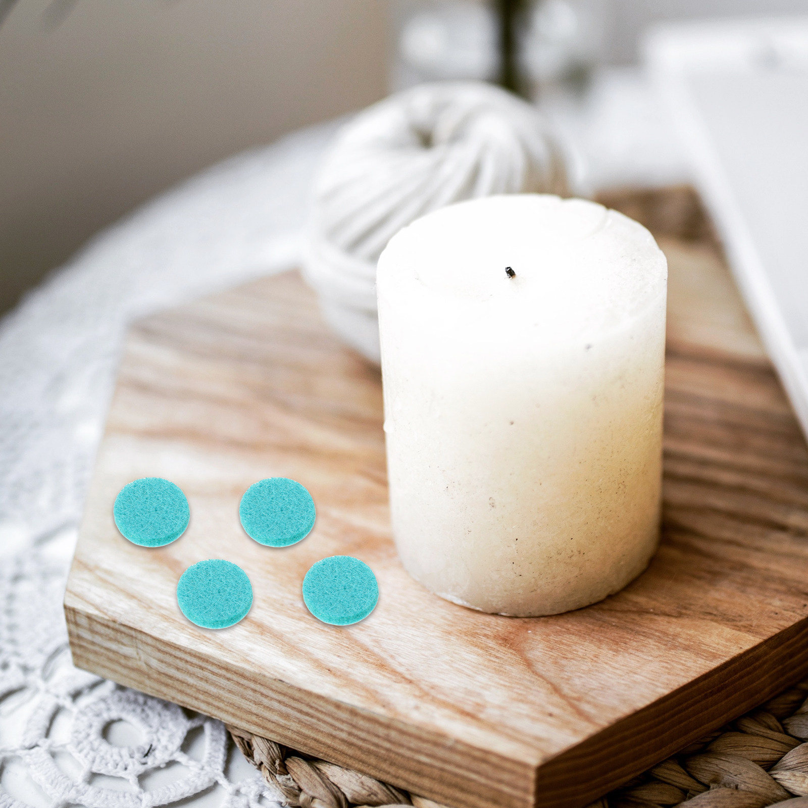Aromatherapy Diffuser - 50Pcs Round Cellucotton Aroma Pads Essential