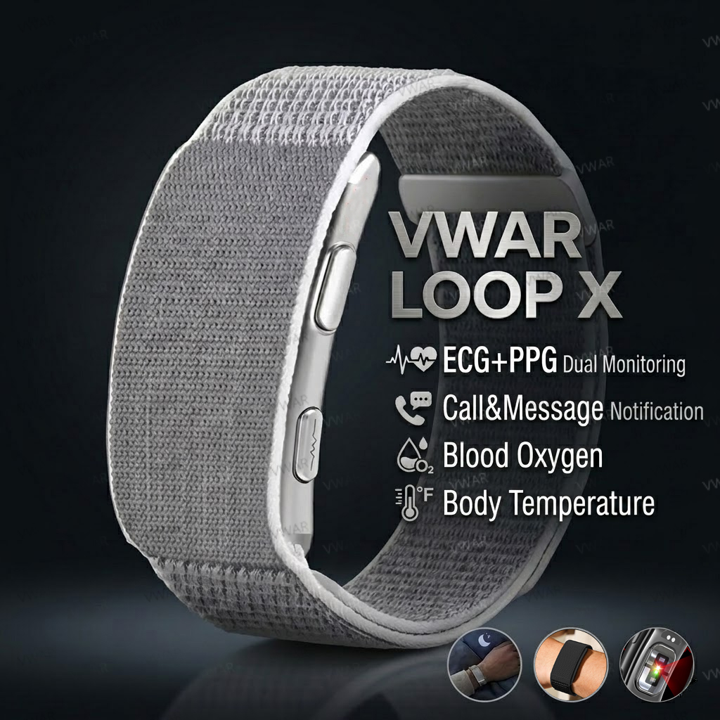 VWAR Loop X ECG Smart Bracelet - огляд і ціна Xbody Health & Wellness Functional Integrative Medicine Office & Medical Spa