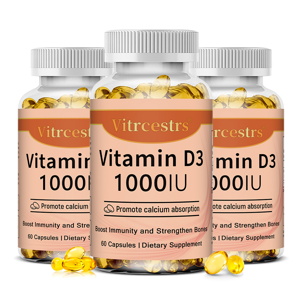 Vitamin D3 1000 IU Capsules, S - огляд і ціна Health Wellness And