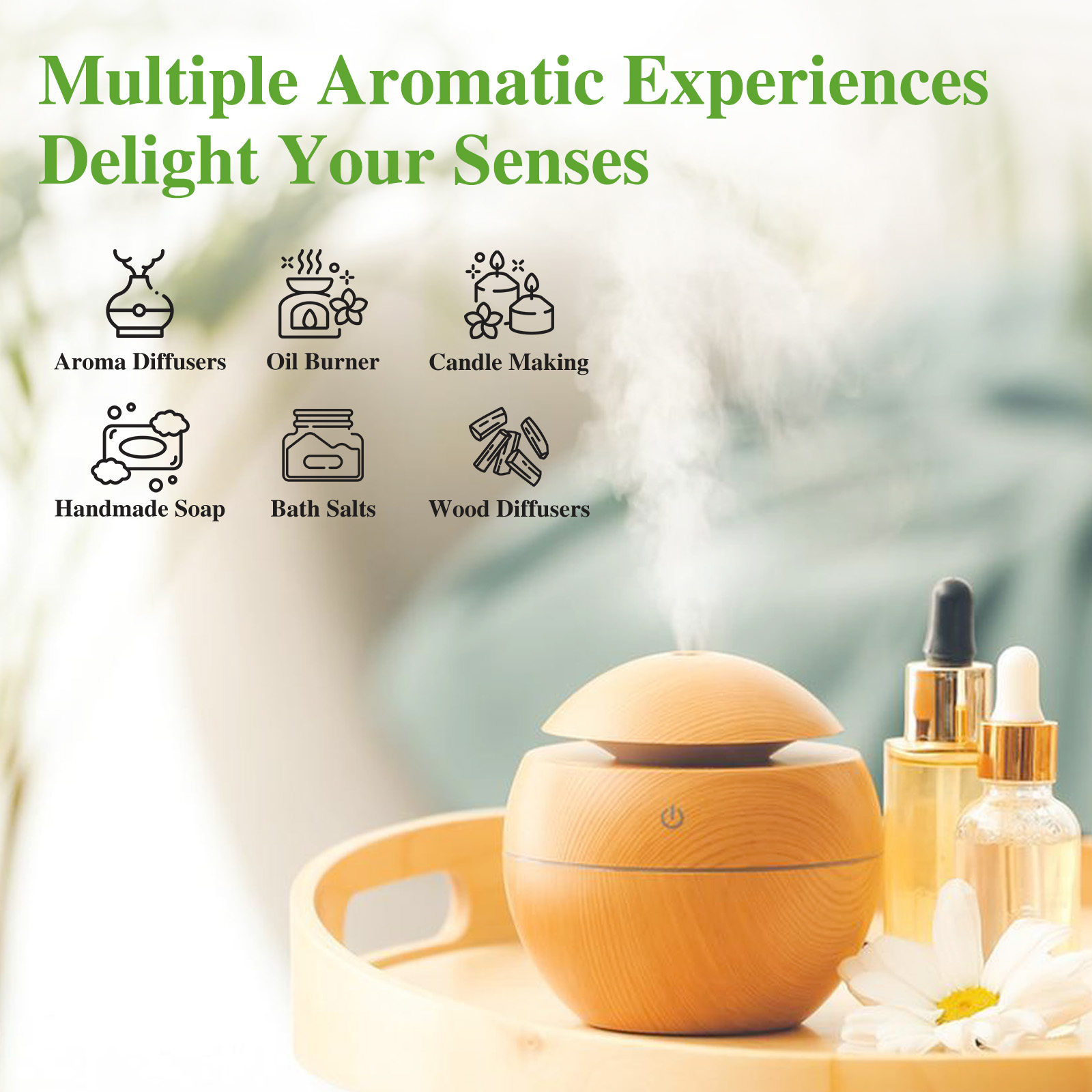 PHATOIL 10PCS Fruit Fragrance  - огляд і ціна Aromatherapy Diffuser