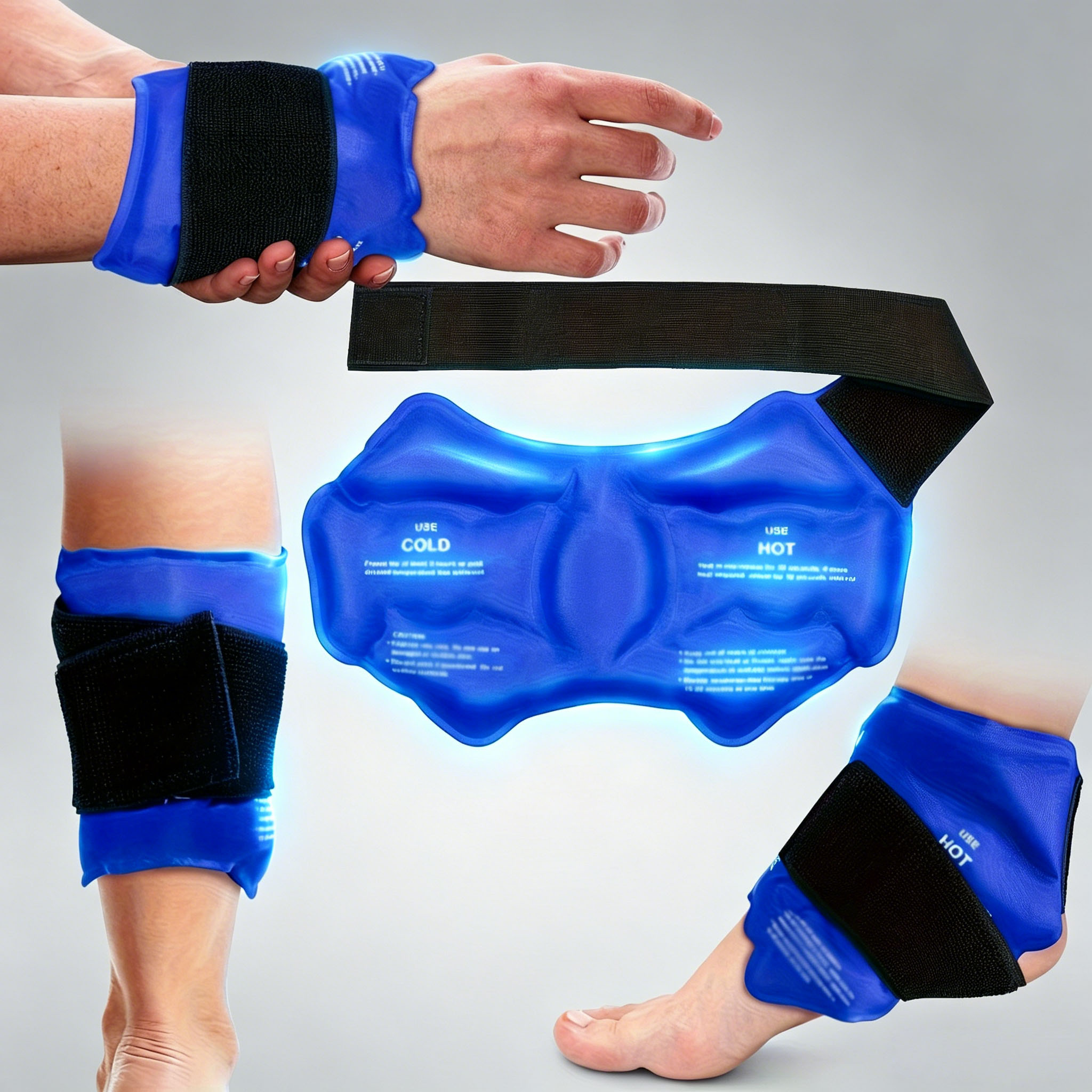 Reusable Dual-Side Nylon Ankle - огляд і ціна Health Wellness Activities