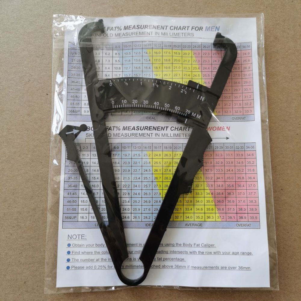 Fitness Body Fat Caliper Accur - огляд і ціна Health Wellness Training