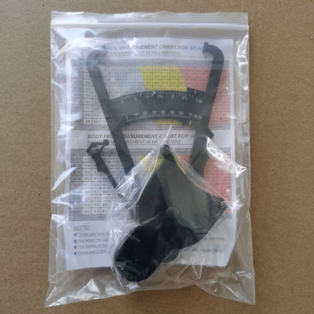 Fitness Body Fat Caliper Accur - огляд і ціна Health Wellness Training