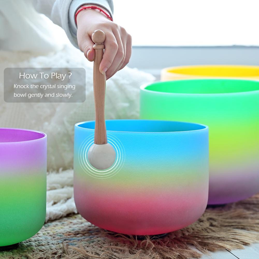 YUN QI QING YIN 6-12 Inch 7Pcs - огляд і ціна Healing Crystal Set