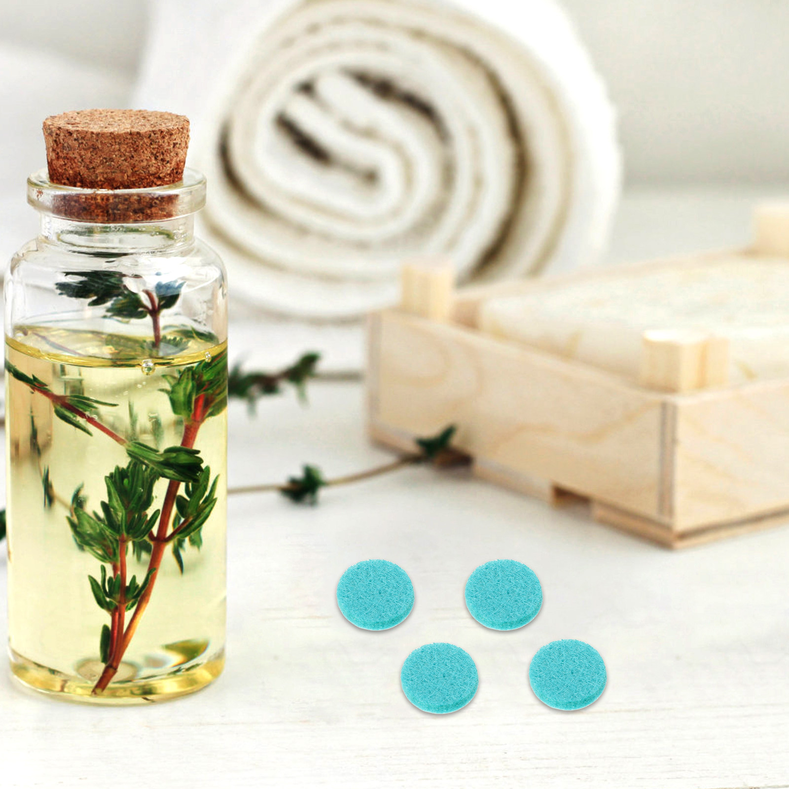 50Pcs Round Cellucotton Aroma  - огляд і ціна Aromatherapy Diffuser