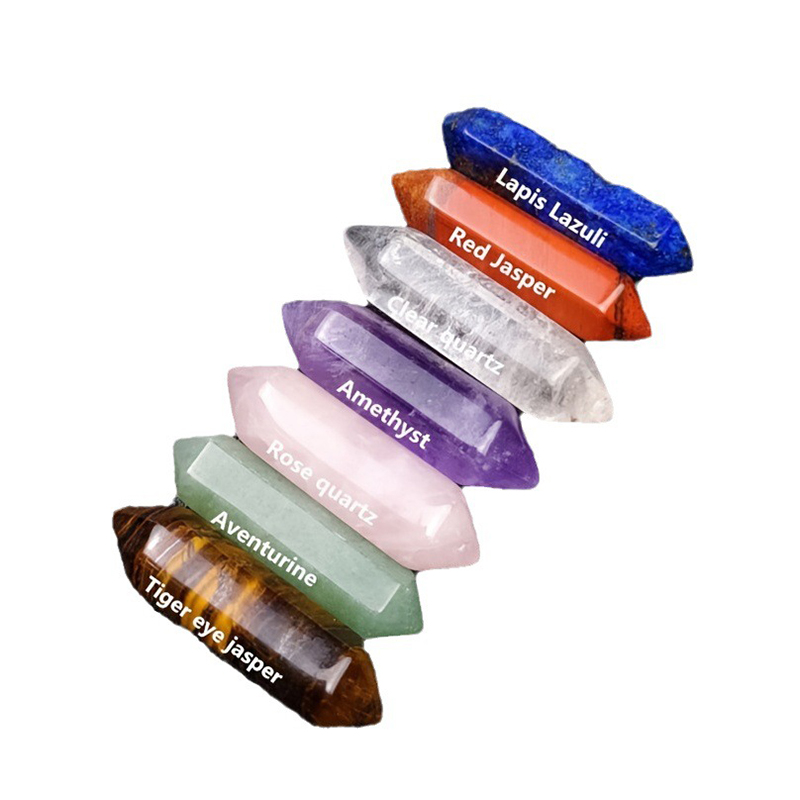 Set Hexagon Rose Quartz Gems 1 - огляд і ціна Healing Crystal Set