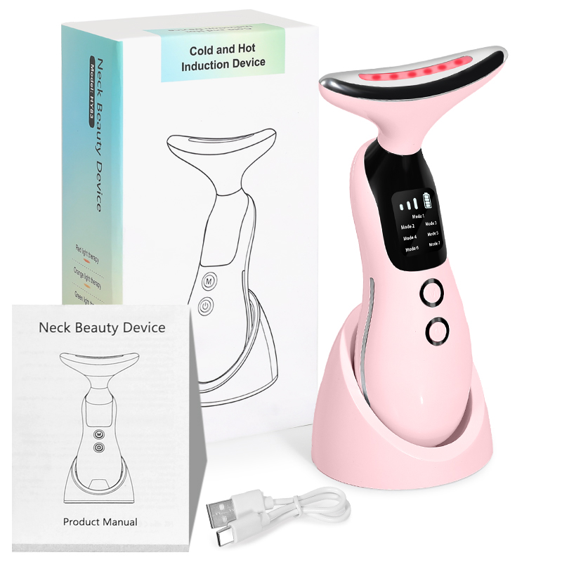 7 Colors LED Lights Face Neck  - огляд і ціна Health Wellness Massage