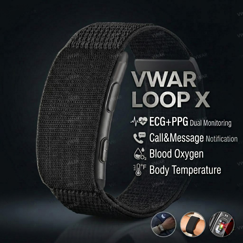 VWAR LOOP X ECG Smart Bracelet - огляд і ціна Xbody Health & Wellness Functional Integrative Medicine Office & Medical Spa
